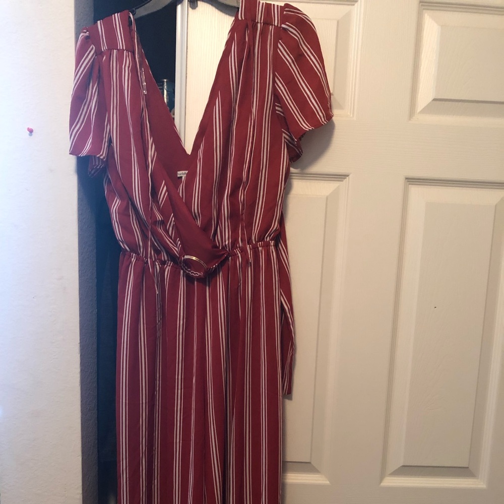 Romper - Long legs, red